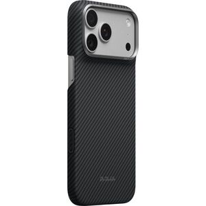 Pitaka Edge Black Grey Twill iPhone 18 Pro Max tok kép