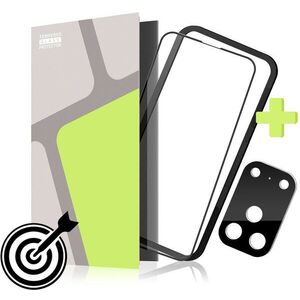 Tempered Glass Protector iPhone 18 Pro 3D üvegfólia + applikátor kép
