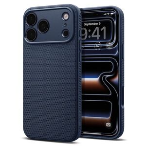 Spigen Liquid Air Navy Blue iPhone 18 Pro Max / 17 Pro Max tok kép
