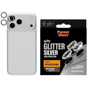 PanzerGlass Hoops Apple iPhone 18 Pro / Pro Max üvegfólia - csillogó ezüst kép