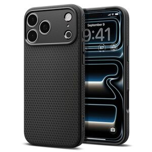 Spigen Liquid Air iPhone 18 Pro / 17 Pro matt fekete tok kép