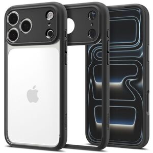 Spigen Ultra Hybrid iPhone 18 Pro Max / 17 Pro Max matt fekete tok kép