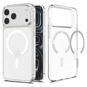 Spigen Liquid Crystal Clear White iPhone 18 Pro Max / 17 Pro Max MagSafe tok kép