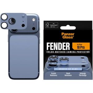 PanzerGlass FENDER Apple iPhone 18 Pro üvegfólia - Shades of Blue (világoskék) kép