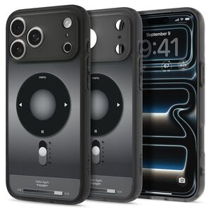 Spigen Ultra Hybrid Classic Black iPhone 18 Pro Max / 17 Pro Max MagSafe tok kép