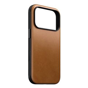 Nomad Modern iPhone 18 Pro bőr tok - English Tan kép