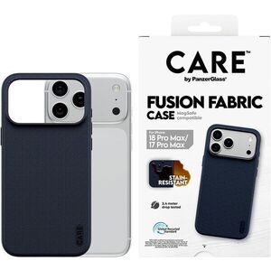 PanzerGlass CARE Apple iPhone 18 Pro Max / 17 Pro Max kék MagSafe tok - Fusion Fabric (Woven Case) kép