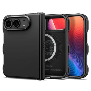 Spigen Tough Armor Pro iPhone 18 Fold fekete MagSafe tok kép