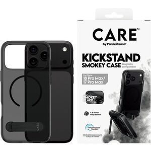 PanzerGlass CARE Apple iPhone 18 Pro Max / 17 Pro Max füstszínű/fekete MagSafe tok - KickStand, Smokey kép