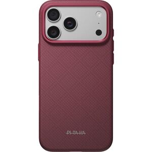 Pitaka Summa Argyle Burgundy iPhone 18 Pro Max tok kép