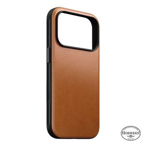 Nomad Modern iPhone 18 Pro bőr tok - Saddle Horween kép