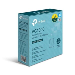 TP-LINK ADAPTER ARCHER T3U NANO AC1300 Dual Band WiFi USB kép