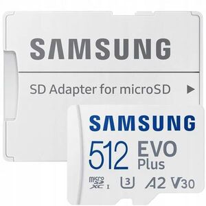 Samsung MicroSD kártya - 512GB MB-MC512SA/EU (EVO PLUS, microSDXC... kép