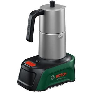 BOSCH Akkumulátoros kotyogós kávéfőző EasyMoka 18V-2 Inox 0.603.9E4.100 (AKKU nélkül) kép