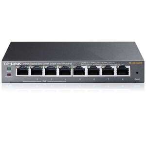 TP-Link TL-SG108PE Switch 8x1000Mbps (4xPOE), Easy Smart, TL-SG108PE kép