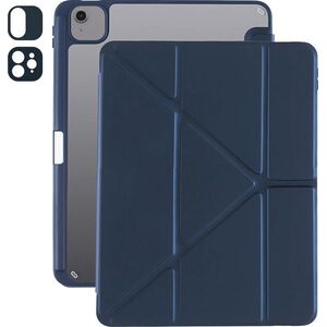 AlzaGuard Clear Flip tok, iPad Air 11" (M2-M4)/iPad Pro 11"(2018-2022) és Pencil - sötétkék kép