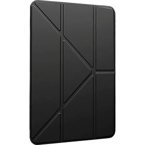 AlzaGuard Clear Flip Case, iPad 10, 9" (2022 / 2024) és 11" (2025) és Pencil-hez - fekete kép