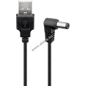 Goobay USB-A DC kábel 5V 1A 1m 2, 1x5, 5mm fekete kép