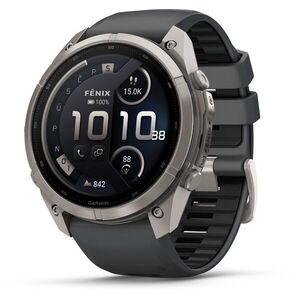 Garmin Fenix 9 Pro 51mm AMOLED inReach Titanium Graphite/Black kép