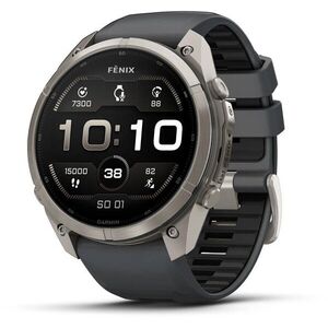 Garmin Fenix 9 Pro 51mm AMOLED Titanium Graphite/Black kép