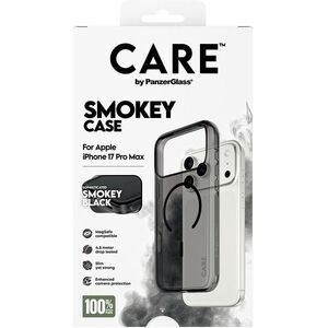 PanzerGlass CARE Apple iPhone 17 Pro Max Smokey MagSafe füstszínű/fekete tok kép