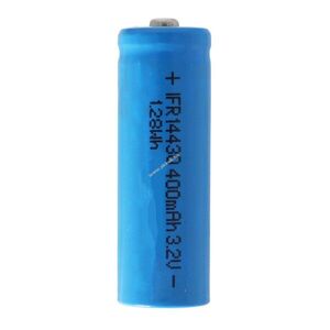 Helyettesítő akku IFR 14430 3, 2V 400mAh 43, 8x14, 2mm napelemes LiFePO4 kép