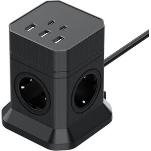 Toprek USB Vertical Power Strip TP-VE5U4E kép