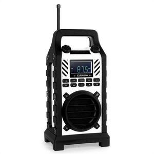 Duramaxx 862-BT-WH, építkezési hagszóró, fehér, MP3, USB, SD kép