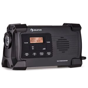 Auna Patagonia DAB+ Kültéri rádió DAB / DAB+ / FM Töltés USB hajtókarral SOS Riasztó Vízálló kép