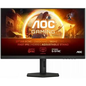 AOC Gaming 180Hz IPS monitor 27" Q27G4XF, 2560x1440, 16: 9, 3... kép
