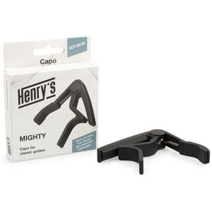 Henry's MIGHTY, elektromos és akusztikus gitár, fekete kép