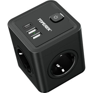 Toprek USB Wall Socket TP-WJ3U4E-PD kép