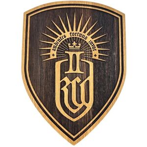 Kingdom Come: Deliverance 2 - nagy fapajzs (21×30 cm) kép