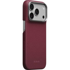 Pitaka Edge Argyle Burgundy iPhone 18 Pro tok kép