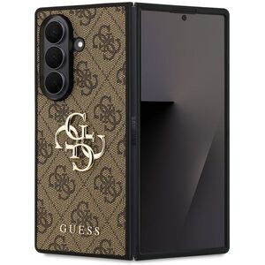 Guess PU 4G Metal Logo Samsung Galaxy Z Fold 7 barna tok kép