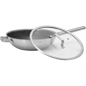 FABINI Hybrid Standard Wok serpenyő, fedővel, 30cm kép