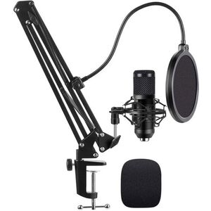 Verk 27599 Professzionális stúdiómikrofon tartóval, USB, BM800 2.0M kép