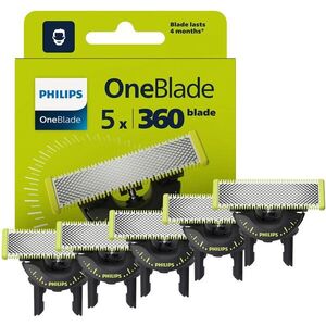 Philips OneBlade 360 cserélhető penge QP450/50 készülékhez, 5 db kép