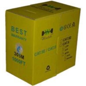 Wiretek UTP CAT5e fali kábel 305m dobozos (N5UBG26-305M) (N5UBG26-305M) kép