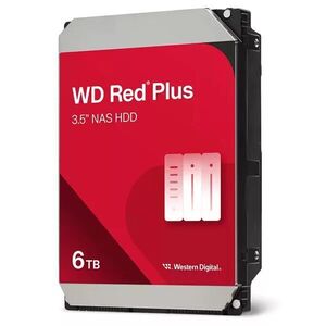 Western Digital HDD 6TB Red Plus 3, 5" SATA3 5400rpm 256MB -... kép