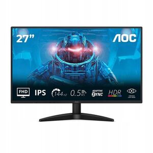 AOC 68, 6 cm (27") 27B36X 16: 09 HDMI+DP fekete kép