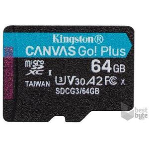 microSDXC Canvas Go Plus 64GB C10/UHS-I/U3 SDCG3/64GBSP kép