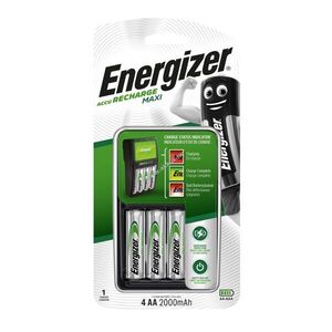ENERGIZER Maxi AA/AAA akkutöltő + 4db ceruza AA Power Plus akku 2000mAh kép