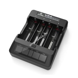 Xtar Smart-Charger VP4 töltő LCD kijelzővel 4 csatornás Li-Ion akkukhoz kép