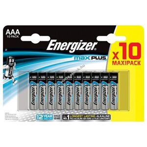 ENERGIZER Max Plus micro elem alkáli AAA 10db/csom kép