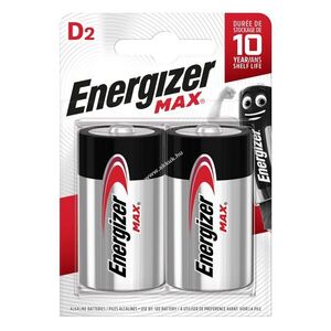Energizer Max Alkaline Mono D LR20 góliát elem 2db/csomag kép