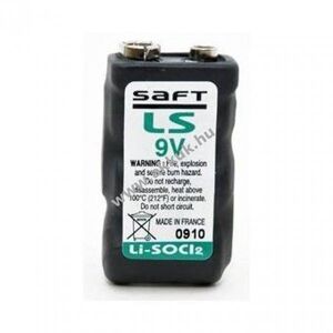 Saft lithium elem típus LS9V, 9V kép
