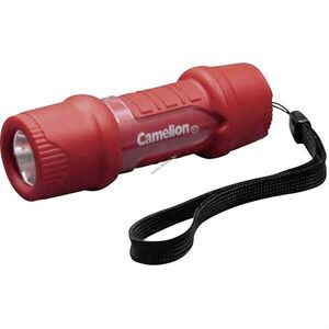 Camelion TravLite HP7011 LED-es Mini LED-es zseblámpa, vízálló ipx7, ütésálló piros 45lm kép