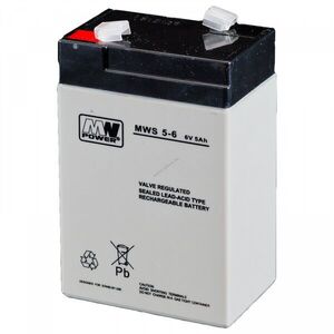 Ólom akku 6V 5Ah (MW Power) típus 10451 kép