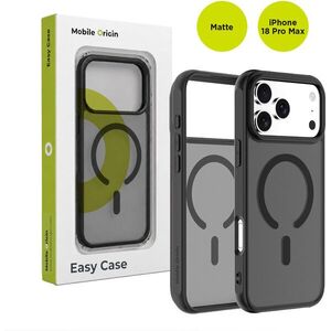 Mobile Origin Easy Case iPhone 18 Pro Max matt fekete MagSafe tok kép